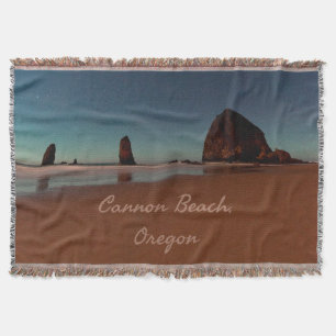 Cannon Beach Oregon Haystack Rock Decke