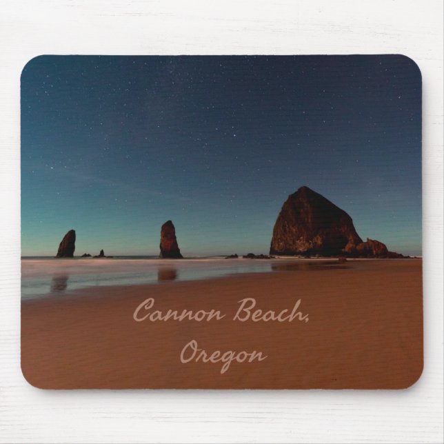 Cannon Beach Oregon Haystack Rock Mousepad (Vorne)