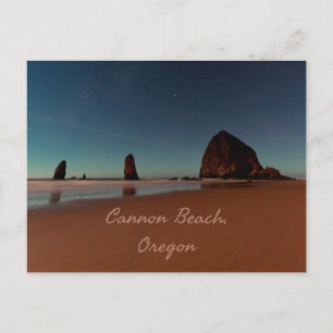 Cannon Beach Oregon Haystack Rock Postkarte