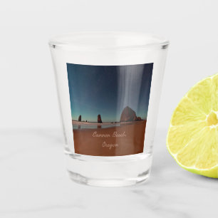 Cannon Beach Oregon Haystack Rock Schnapsglas