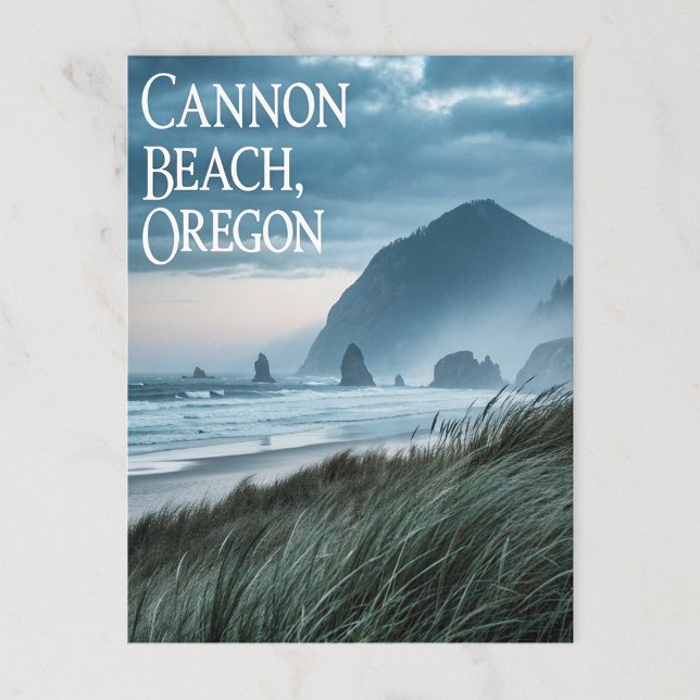 Cannon Beach Oregon Küstenlandschaft Postkarte (Von Creator hochgeladen)