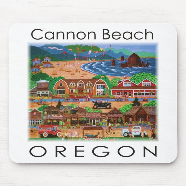 Cannon Beach ~ Oregon Mousepad (Vorne)
