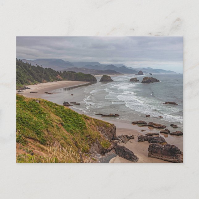 Cannon Beach Oregon Postcard Postkarte (Vorderseite)