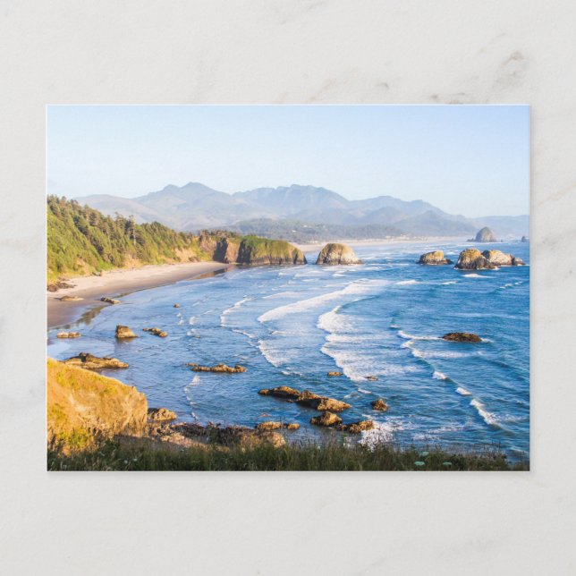 Cannon Beach Oregon Postkarte (Vorderseite)