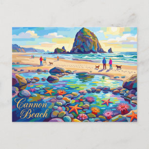 Cannon Beach Oregon Postkarte