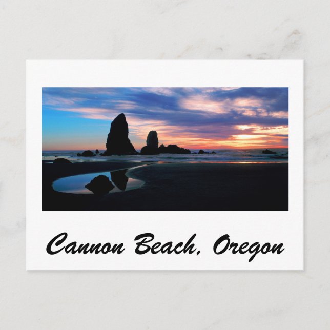 Cannon Beach Postkarte (Vorderseite)