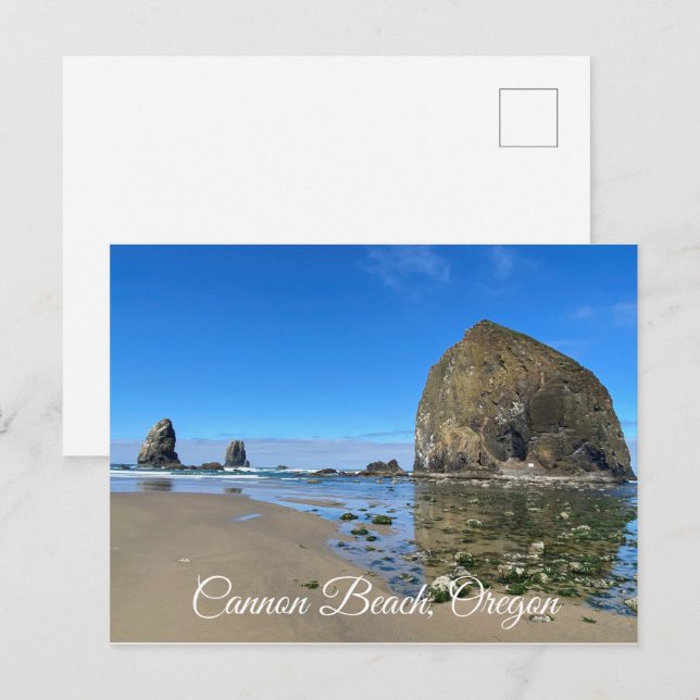 Cannon Beach Postkarte (Vorne/Hinten)
