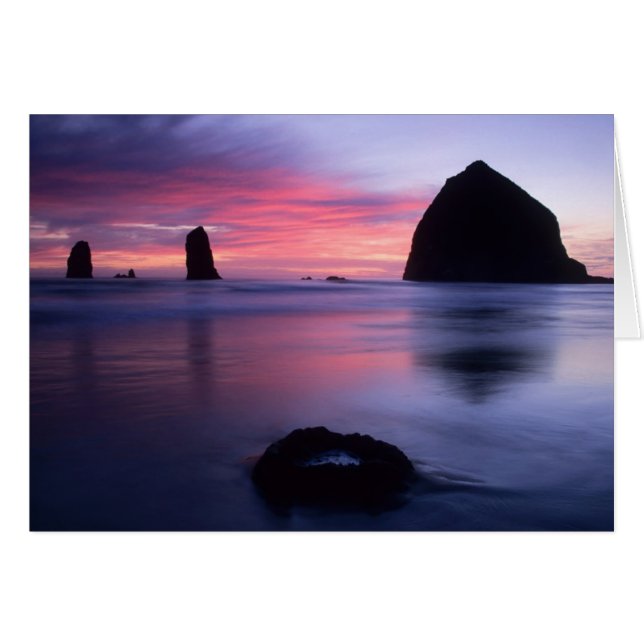 Cannon Beach Sunset (Vorderseite (Horizontal))
