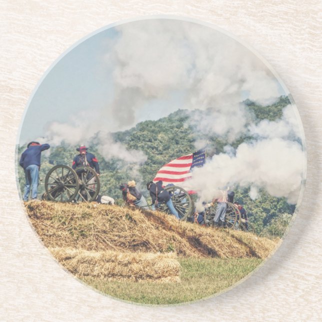 Cannon Fire Getränkeuntersetzer (Vorne)