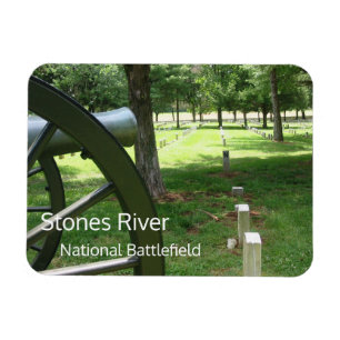Cannon, Grabsteine, Stones River National Friedhof Magnet