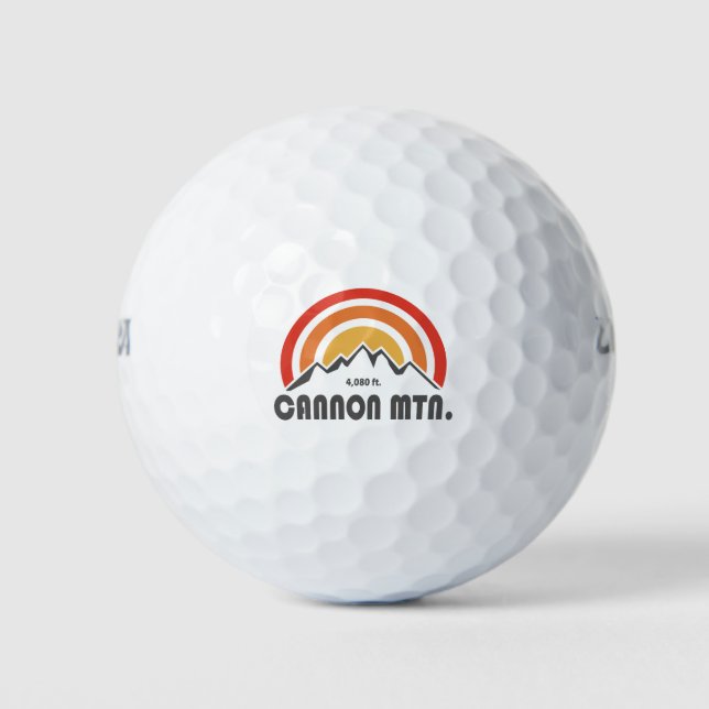Cannon Mountain New Hampshire Golfball (Vorderseite)