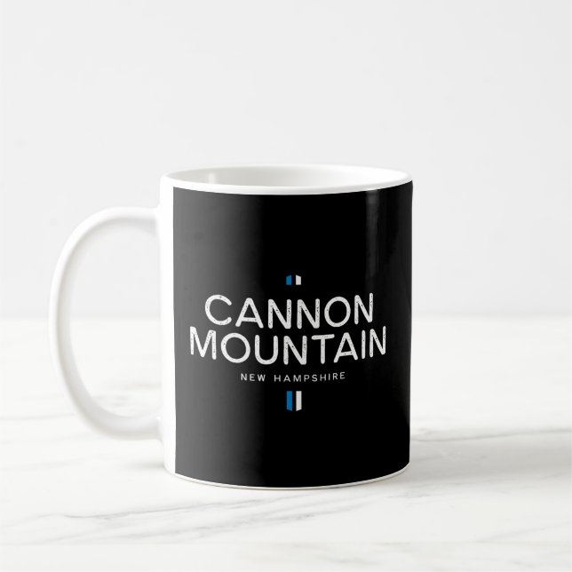 Cannon Mountain New Hampshire Kaffeetasse (Links)