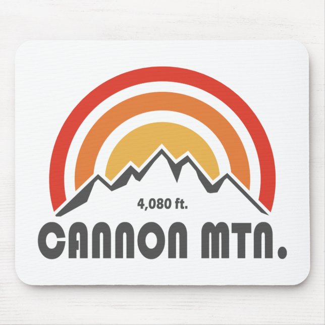 Cannon Mountain New Hampshire Mousepad (Vorne)