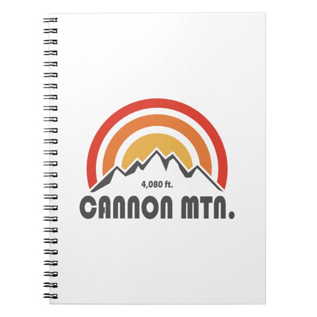 Cannon Mountain New Hampshire Notizblock (Vorderseite)