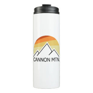 Cannon Mountain New Hampshire Retro Thermosbecher
