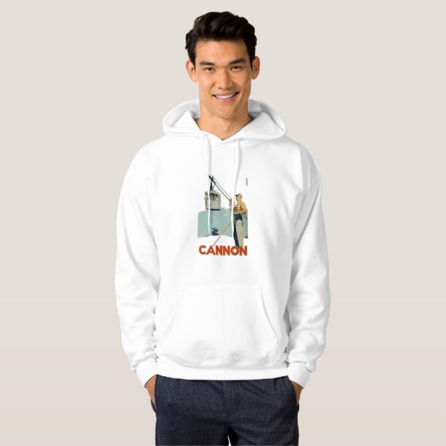 Cannon-Mountain-Sweatshirt Hoodie (Vorne ganz)