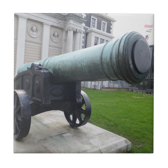 Cannon Small (4,25" x 4,25") Keramik Foto Tile Fliese (Vorderseite)