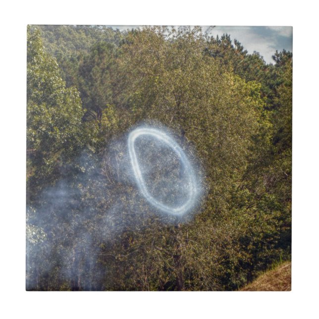 Cannon Smoke Ring Fliese (Vorderseite)
