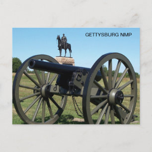 CANNON UND MEADE MONUMENT POSTKARTE