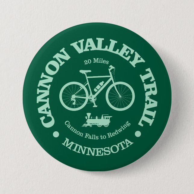 Cannon Valley Trail (Radfahren) Button (Vorderseite)