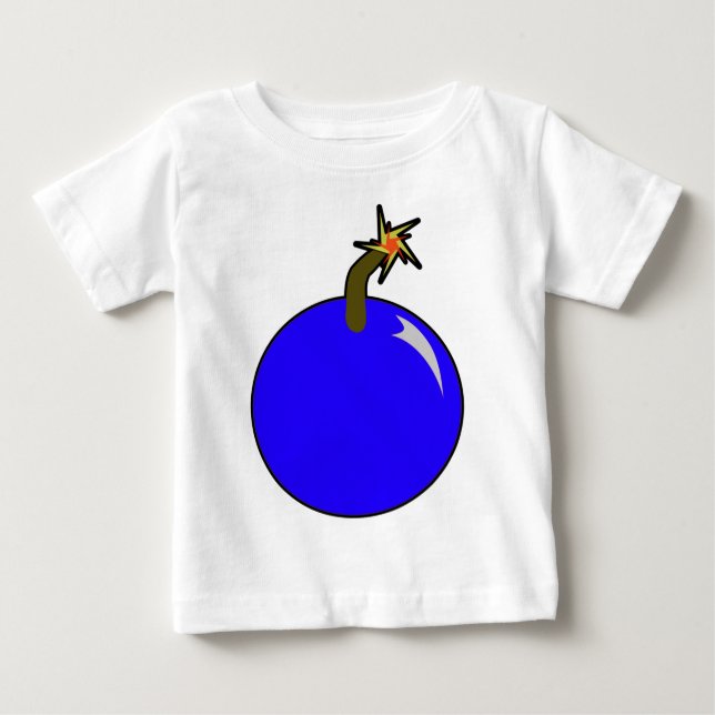Cannonball Round Shot Bomb Cannon Ball Pirate Baby T-shirt (Vorderseite)