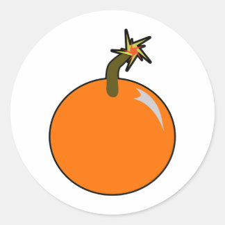 Cannonball Round Shot Bomb Cannon Ball Pirate Runder Aufkleber