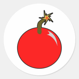 Cannonball Round Shot Bomb Cannon Ball Pirate Runder Aufkleber