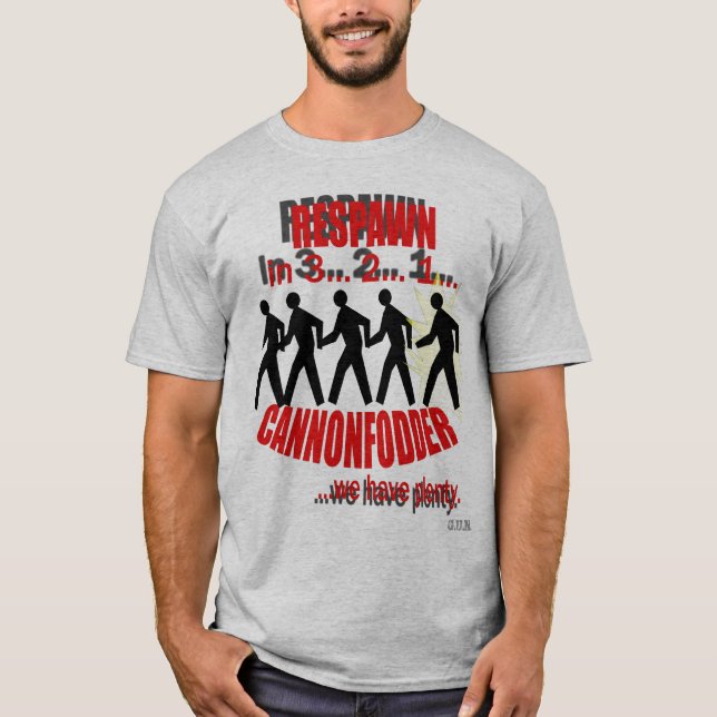 Cannonfodder T-Shirt (Vorderseite)