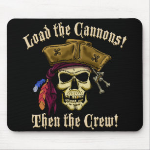 Cannons laden mousepad