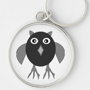 Canny Halloween Owl Schlüsselanhänger