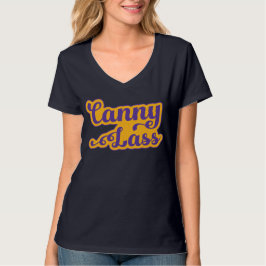 Canny Lass, Geordie Slang T - Shirt, Newcastle T-Shirt