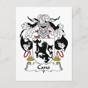 Cano Familienwappen Postkarte