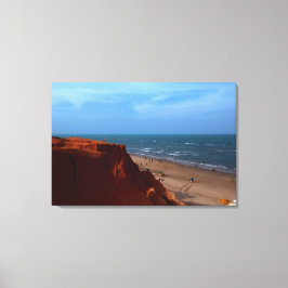 Canoa Quebrada - falésia Leinwanddruck