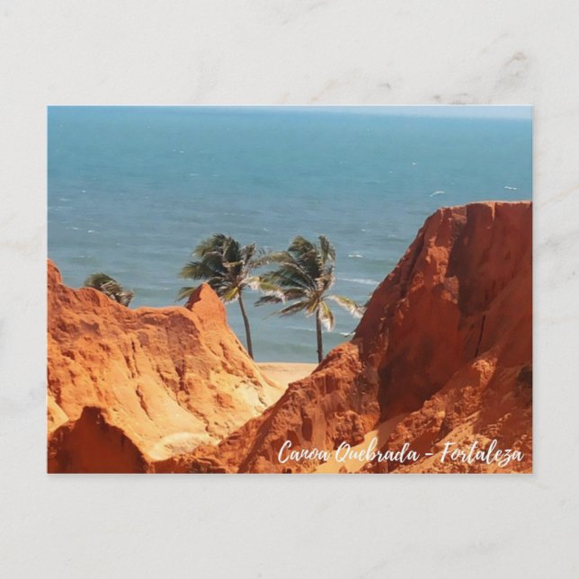 Canoa Quebrada Postkarte (Vorderseite)
