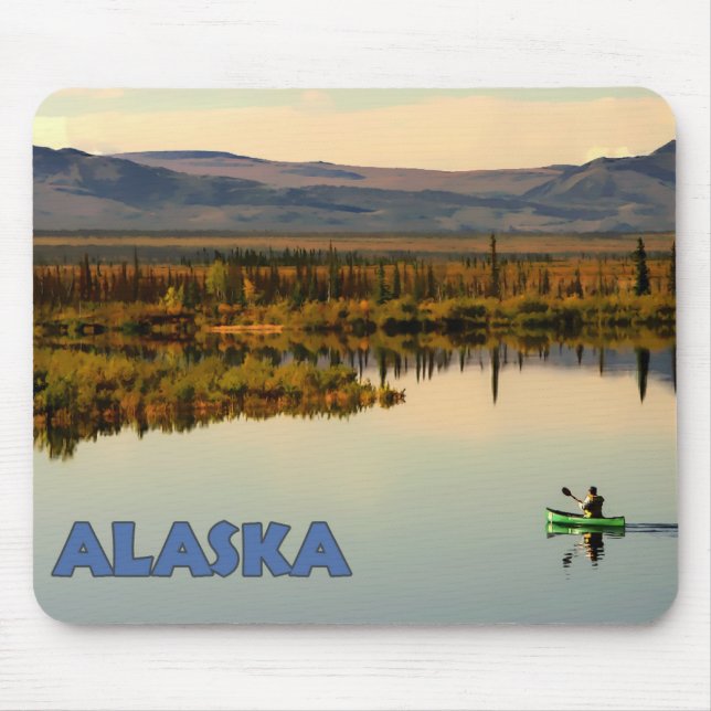 Canoe Alaska Mousepad (Vorne)