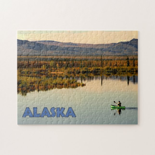 Canoe Alaska Puzzle (Horizontal)
