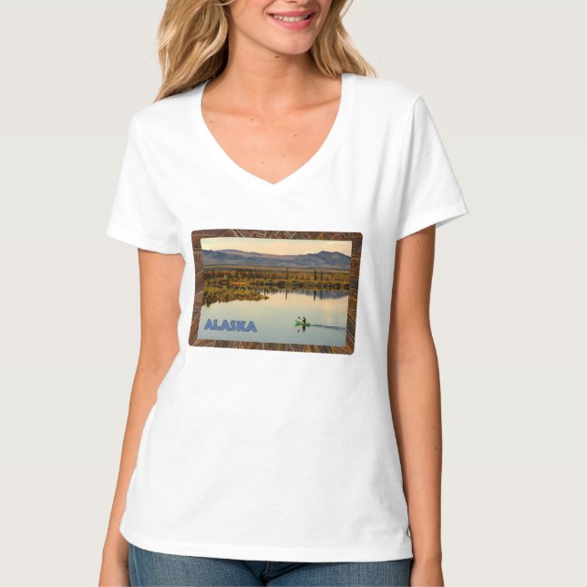 Canoe Alaska T-Shirt (Vorderseite)