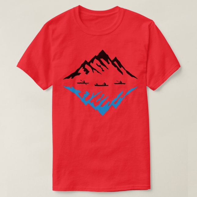 Canoe amp Mountains 2 T-Shirt (Design vorne)