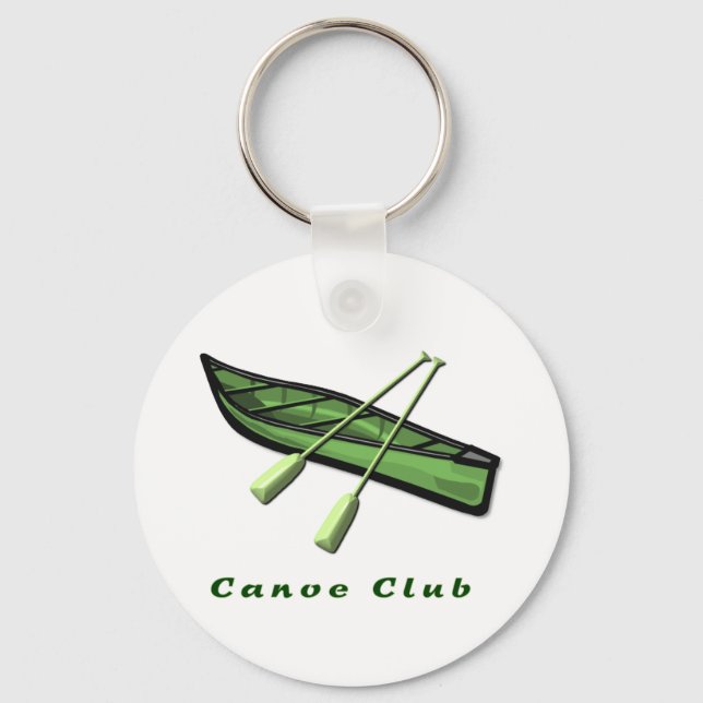 Canoe Club Design Schlüsselanhänger (Vorderseite)