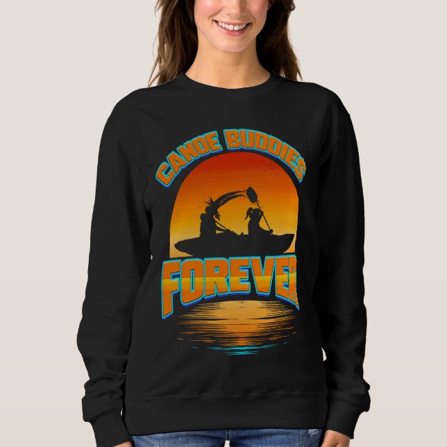 Canoe driver  for paddle club canoe partner excurs sweatshirt (Vorderseite)