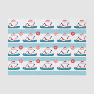 Canoe Kayak Camping Weihnachten Seidenpapier