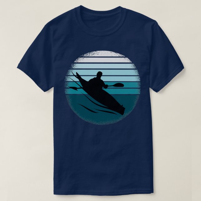 Canoe Kayak Canoe Kayak Rafting T-Shirt (Design vorne)