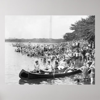 Canoe Regatta: 1924 Poster