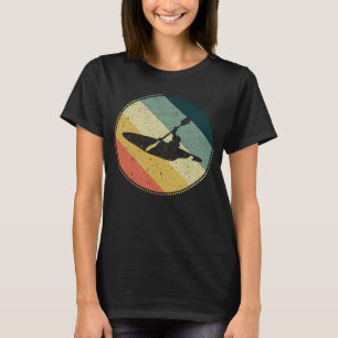 Canoe Retro Vintag Style Paddling Kayaking Canoei T-Shirt