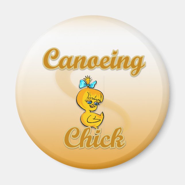 Canoeing Chick Magnet (Vorne)