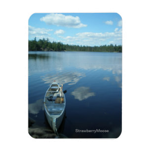 Canoeing die Grenze wässert v.1 Magnet