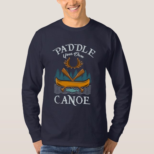 Canoeing Kayaking Geschenk T-Shirt (Vorderseite)