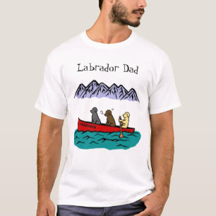 Canoeing Labrador-Retriever T-Shirt