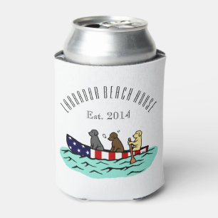 Canoeing Labrador-Strand-Haus kann cooler Dosenkühler