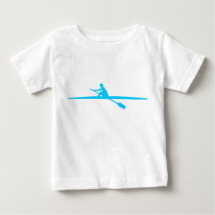 Canoeing - Sky Blue Baby T-shirt